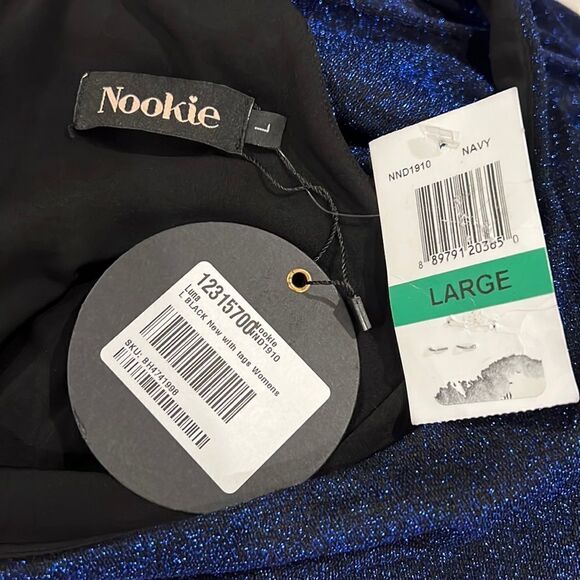 Nookie Luna Gown Navy Large - Picture 6 of 10